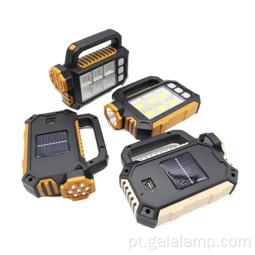 Luz de trabalho solar de alta potência para acampar